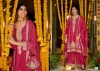 2611 To 2613 By Zaveri Chinon Embroidery Readymade Suits